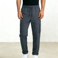 thumbnail image 1 of Pantalon d'Extérieur Décontracté Polyvalent pour Hommes, Durable, Jambe Droite, Ajustement Confortable pour Randonnée, Cyclisme et Usage Quotidien, 1 of 6