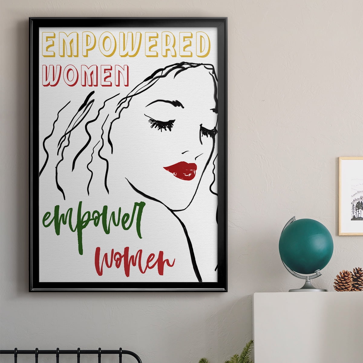 Empowered Women Premium Classic Framed Print - Ready to Hang