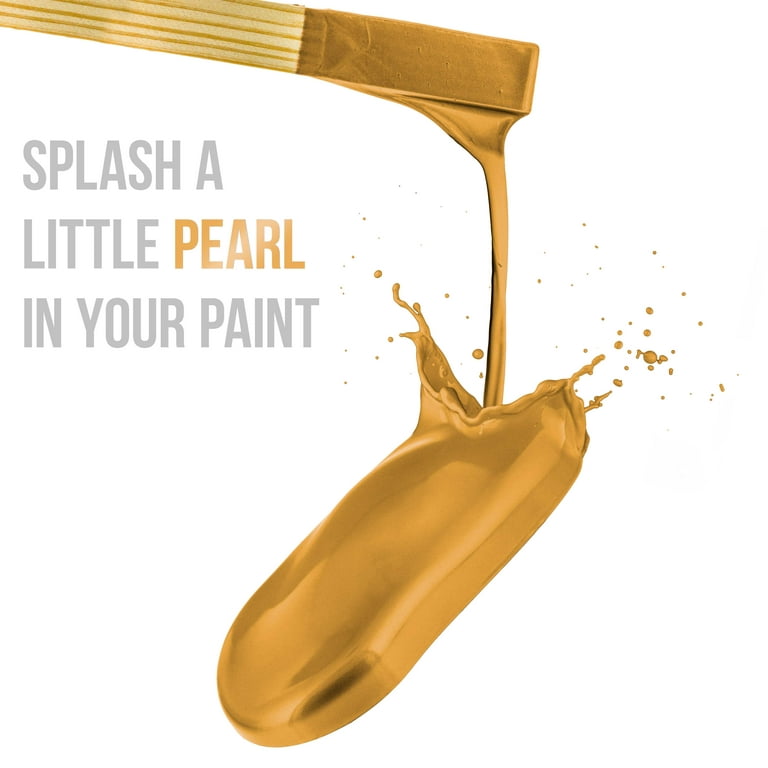 U.S. Art Supply Jewelescent Vegas Gold Mica Pearl Powder Pigment, 3.5oz  (100g) Resealable Pouch - Non-Toxic Metallic Color Dye 