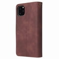 thumbnail image 2 of Funda tipo billetera oso de fresa compatible con iPhone 12 Pro Max 6.7 pulgadas rojo vino, 2 of 5