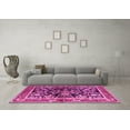 thumbnail image 3 of Ahgly Company Indoor Round Animal Pink Traditional Area Rugs, 8' Round, 3 of 4