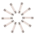 thumbnail image 1 of BOJACK T15A250V 6x30 mm 15A 250V Fusibles cerámicos de fusión lenta 15 amperios 250 voltios 0,24 x 1,18 pulgadas Fusibles de retardo de tiempo de tubo cerámico (paquete de 20 unidades), 1 of 4