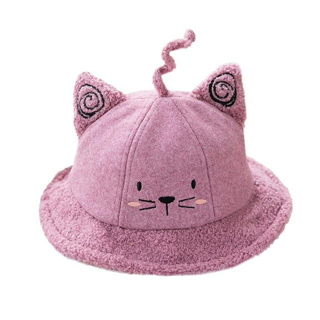 Sombrero HUOGUO Fashion Cartoon Cat Otoño-Invierno para bebé