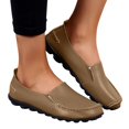thumbnail image 2 of Juosiy Women's Non Slip Work Shoes Comfortable Dressy Loafers Casual Round Toe Moccasins Driving Flats, 2 of 6