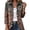 U2-Gray, variant on Ruffles Trim Denim Jacket for Women Open Front with Double-Button Suit Jacket Long Sleeve Lapel Collar Coat Outdoor Casual Y2k Lightweight Vintage Top,Gray M