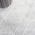 thumbnail image 6 of SAFAVIEH Hanna Riley Diamond Area Rug, Ivory/Light Grey, 8' x 10', 6 of 11