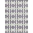 thumbnail image 5 of HomeRoots 577100 8 x 10 ft. Geometric Washable Indoor & Outdoor Rectangle Area Rug, Purple & Lilac, 5 of 5