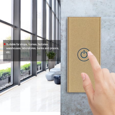 YLSHRF Door Release Button,Home Switch Panel,DC12V Touch Exit Button ...