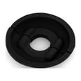 thumbnail image 4 of Renovators Supply Escutcheon Plate 3.13 in OD Escutcheon 3/4 in IPS Black Finish Aluminum Radiator Flange, 4 of 6