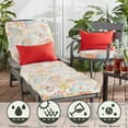 thumbnail image 5 of Greendale Home Fashions Outdoor 18'' x 18'' Round Seat Pad, Set of 2, Jamboree, 5 of 7