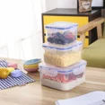 thumbnail image 3 of Food Containers With Lids Meal Prep Container Airtight Food Storage Lunch Containers BPA-Free Refrigerator Fresh-Keeping Box 500ml, 3 of 4