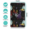 thumbnail image 3 of Cosmos Dog Food Mat, Space and Galaxy Aesthetic Pet Feeding Mat, Non-Slip Absorbent Pad, Star Constellation Design, Easy Clean, 3 of 3