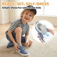 thumbnail image 3 of STQ KIDS Toddler Wide Toe Box Sneakers Classic Boys Girls Shoes | Non Slip,Lightweight,Walking,School,Zero Drop,Retro Blue T10, 3 of 8