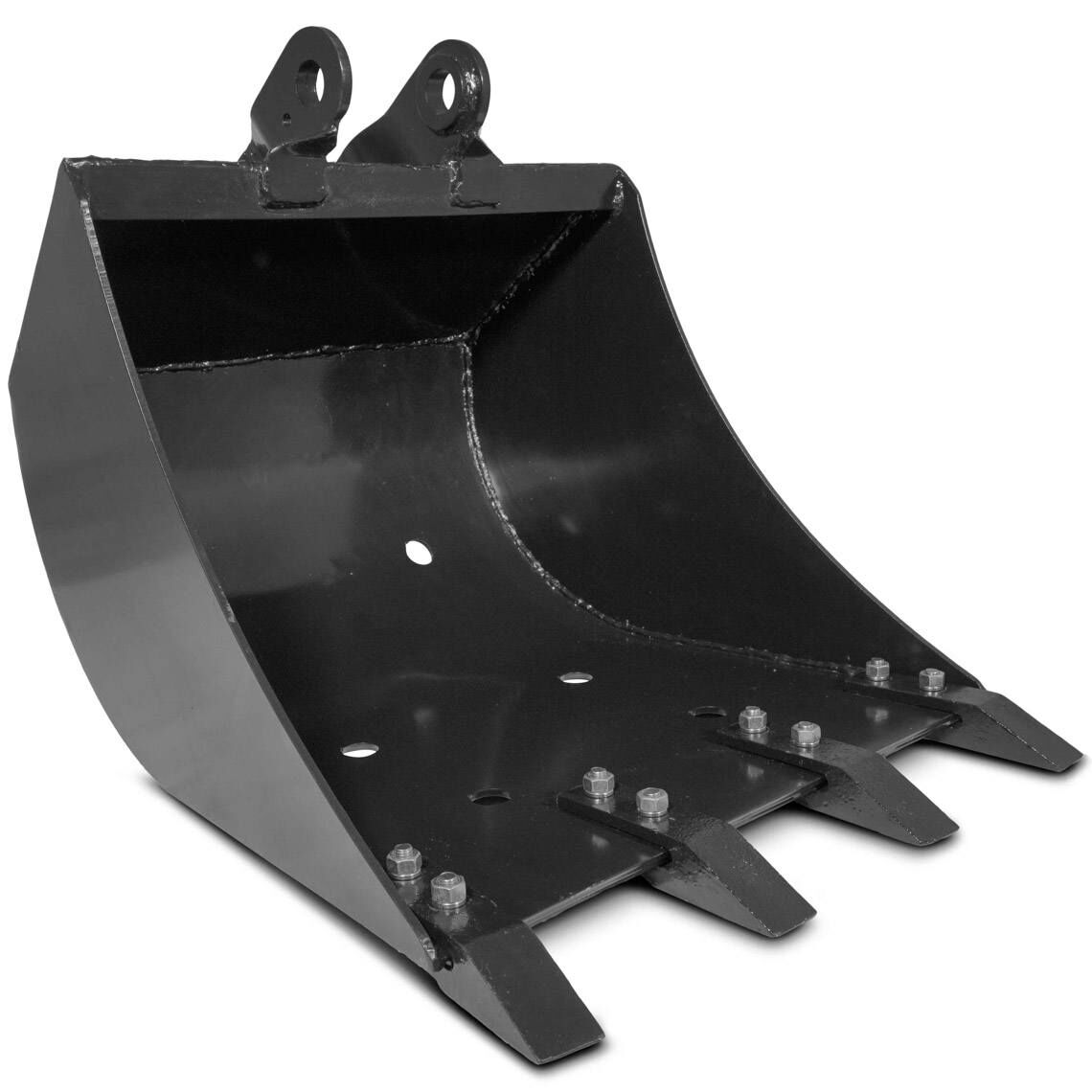 Buy Titan Attachments 24in Wide Backhoe Bucket, 4Carbon Steel Teeth