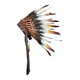 thumbnail image 3 of de plumas , sombrero de jefe para espectáculo de máscaras de festival de danza, 3 of 8