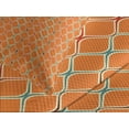 thumbnail image 4 of Ambesonne Orange Quilted Bedspread Set 3 Pcs, Trippy Inspired, Queen Size, Multicolor, 4 of 5