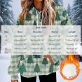 thumbnail image 4 of Zynoxe Women's Ugly Christmas Sweatshirt Drawstring Pullover Hoodies for Women Warm Fleece Long Sleeve Sweatshirt Fashionable Printed Sweatshirts with Kangaroo Pocket S, 4 of 6