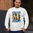 thumbnail image 4 of Italian Brainrot Long Sleeve T-shirt Funny Gen Z Internet Meme Trend, 4 of 7