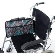 AMQTSLM Walker Basket with Cup Holder, Walker Bags for Elderly, Walker Accessories for Folding Walkers, Rollator or Scooter, Wheelchair Bag for Seniors