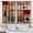 Bear, variant on Farmhouse Apple Fruit Kitchen Curtains - Art Small Short Cafe Curtains Country Rustic Retro Vintage Flower Tier Curtains Decor for Living Dining Room Rod Pocket Window Drapes 2 Panels 28"x24"