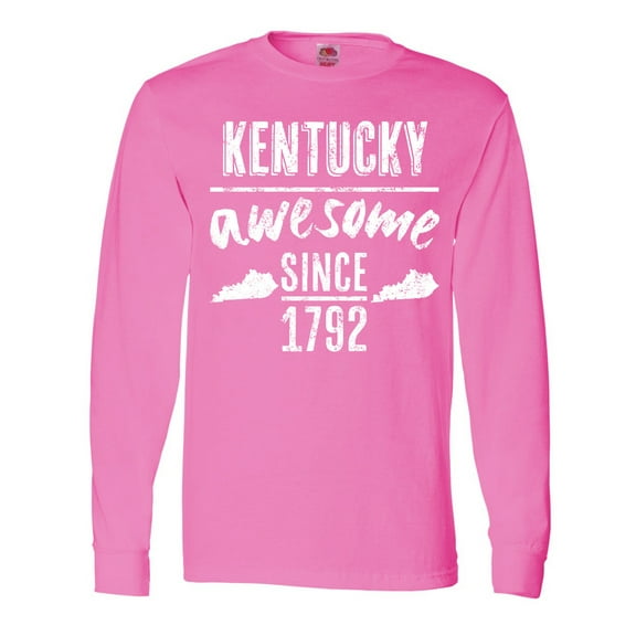 Inktastic Kentucky is Awesome Since 1792 Long Sleeve T-Shirt