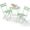 Green, variant on TLGREEN 3-Piece Folding Bistro Set, Outdoor Patio Furniture Set, Bistro table and chairs set of 2, for Patio, Garden, Balcony (Green)
