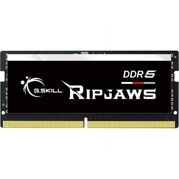 G.SKILL Ripjaws SO-DIMM 32GB 262-Pin DDR5 SO-DIMM DDR5 4800 (PC4 38400) Laptop Memory Model F5-4800S4039A32GX1-RS