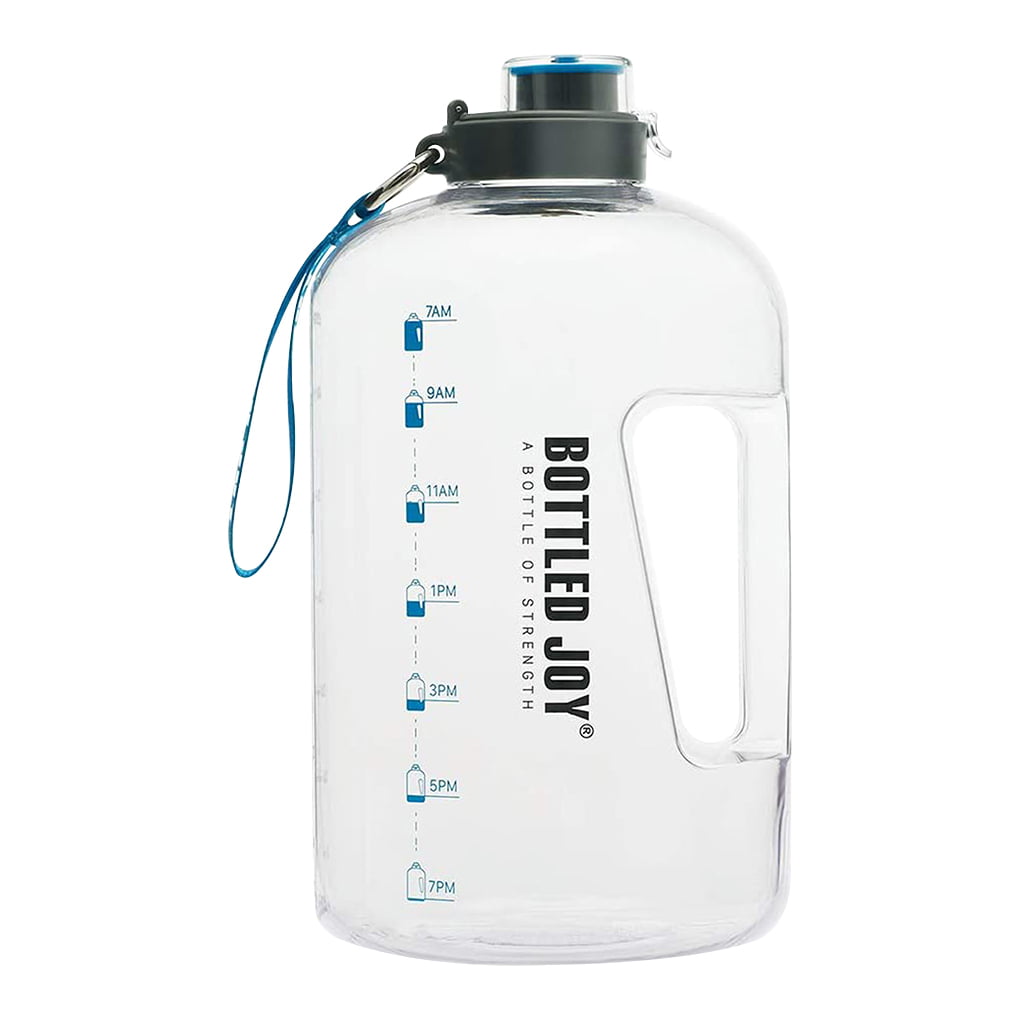  Empty 5L Water Jug, Plastic Mineral Water Bottle with Handle  Reusable Water Bottle Portable Mineral Water Container for Outdoor Camping  Backpacking Supplies : Sports & Outdoors