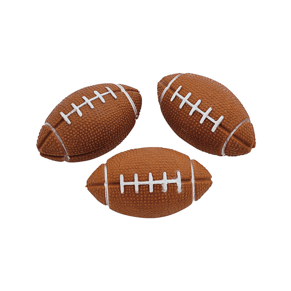 Football Bouncing Balls - Party Favors - 12 Pieces