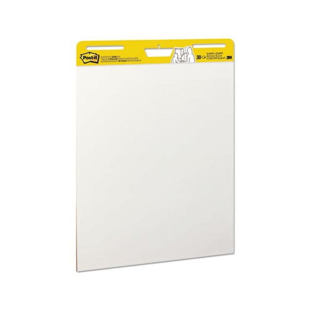 Self-Stick Easel Pads 25 x 30, White, 30 Sheets, 2/Carton