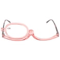 thumbnail image 2 of Flip Lens Magnifying Makeup Glasses, Cosmetic Lenses, Rotation Design, Easy To Carry, Assistant For Makeup And Reading, Multiple Magnification Strengths, 2 of 8