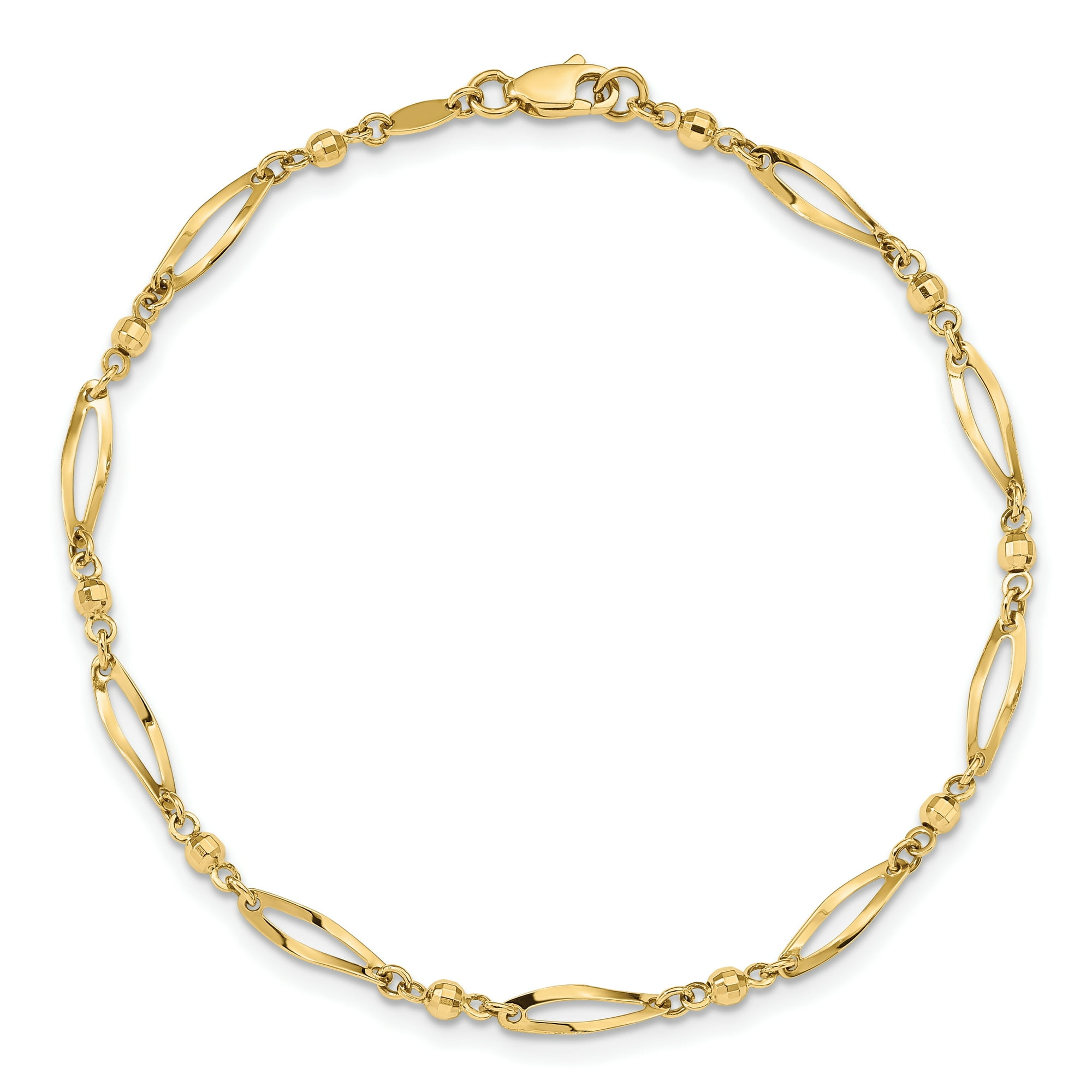 Gold ankle bracelet walmart deals