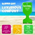 thumbnail image 3 of TRC Recreation Lazy Bunz Foam Water Saddle Pool Lounger Float, Fierce Green, 3 of 9