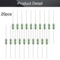 thumbnail image 4 of Huggegwe Pico Fusible 125V 4A Fusible à Soufflage Rapide Type Résistant Sans Récupération Automatique pour Communication Télécom 20 Pcs CJB91-112575, 4 of 7