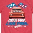 thumbnail image 3 of Hot Wheels - Drive Fast Live Free - Toddler And Youth Short Sleeve Graphic T-Shirt, 3 of 5