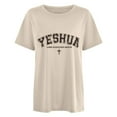 thumbnail image 4 of VJATTWR Hauts à Manches Courtes pour Femmes T-Shirt Grande Taille pour Dames T-Shirt Imprimé Manches Courtes Col Rond Ample L, 4 of 4