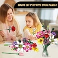 thumbnail image 4 of Utbttor Ramo De Flores Juego De Construcción Colección Botánica De Flores Kit De Construcción Juguetes Oficina Decoración del Hogar Día De San Valentín Cumpleaños Día De La Madre Para Él Y Ella Niños, 4 of 5