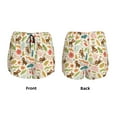 thumbnail image 5 of Picia Monkeys in the Jungle Pattern Women's 2 in 1 Athletic Running Shorts High Waisted Workout Casual Gym Sweat Shorts with Comfy Liner Zipper Pockets-Large, 5 of 9