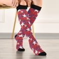 thumbnail image 5 of FREEAMG Stars Digital Paper Compression Socks for Women and Men, 1 Pair, 5 of 7