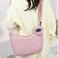 thumbnail image 2 of Xihbxyly Bolso Bandolera de Pana con Estilo, Bolso Bandolera Compacto Incluido, Correa de Hombro Ajustable, Ideal para Senderismo, Compras y Camping, Accesorio de Moda para Todos., 2 of 7