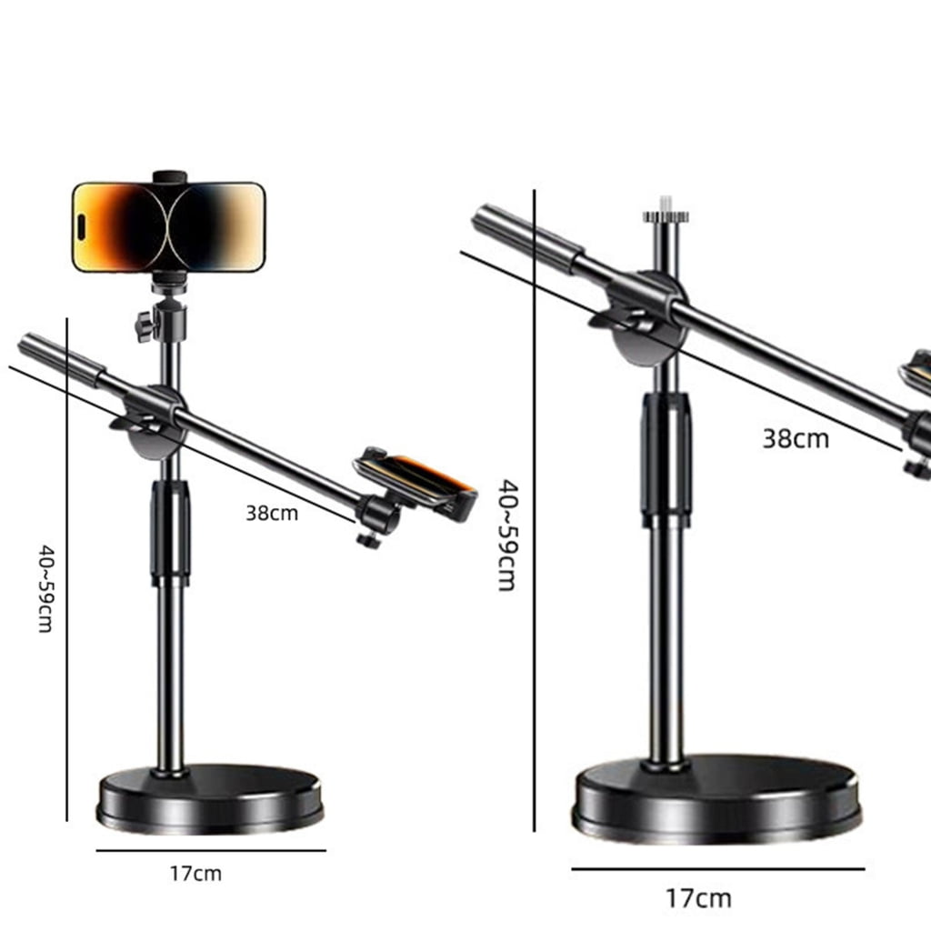 Overhead Mobile Phone Stand Desktop Shootings Phone Holder for Recording Video
