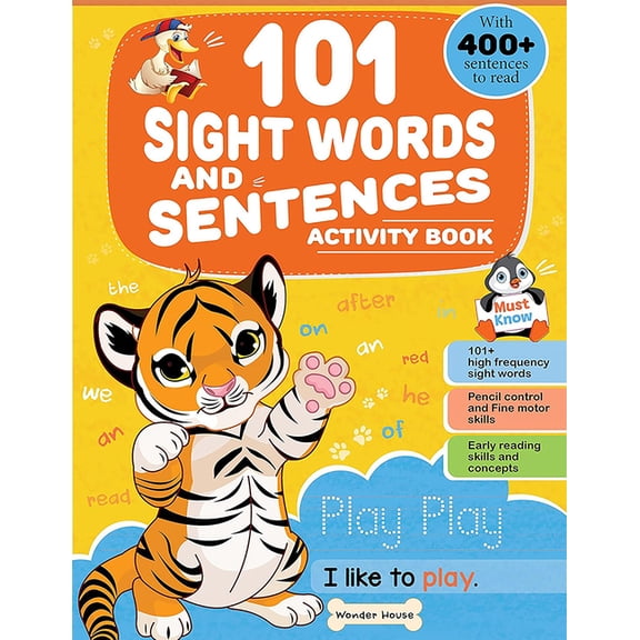 101 Fun Activities 101 Sight Words and Sentence (with 400  Sentences to Read), (Paperback)