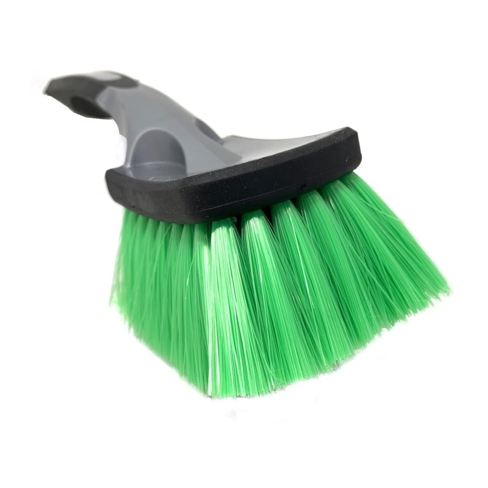 Detail King Professional Grade Green Bristle Soft Grip Grill & Body Car Wash Brush