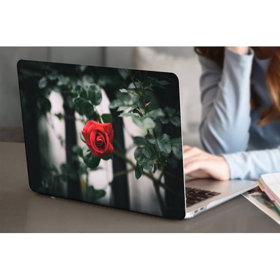 KSK KAISHEK Hard Case Shell Cover Compatible with MacBook Pro 13 inchs with Retina Display + Black Keyboard Cover 2012 - 2015 A1502 A1425, Rose series 0693