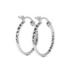 thumbnail image 5 of Arete Arracada De Plata 925 Imperial Jewelry Diamantad Panal 12 Mm, 5 of 10