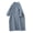 Light Blue, variant on Qiopertar Cotton Linen Dress for Women Summer Short Sleeve Round Neck Casual Midi Dress Print Design Beach Vacation Party Flowy Boho, White M
