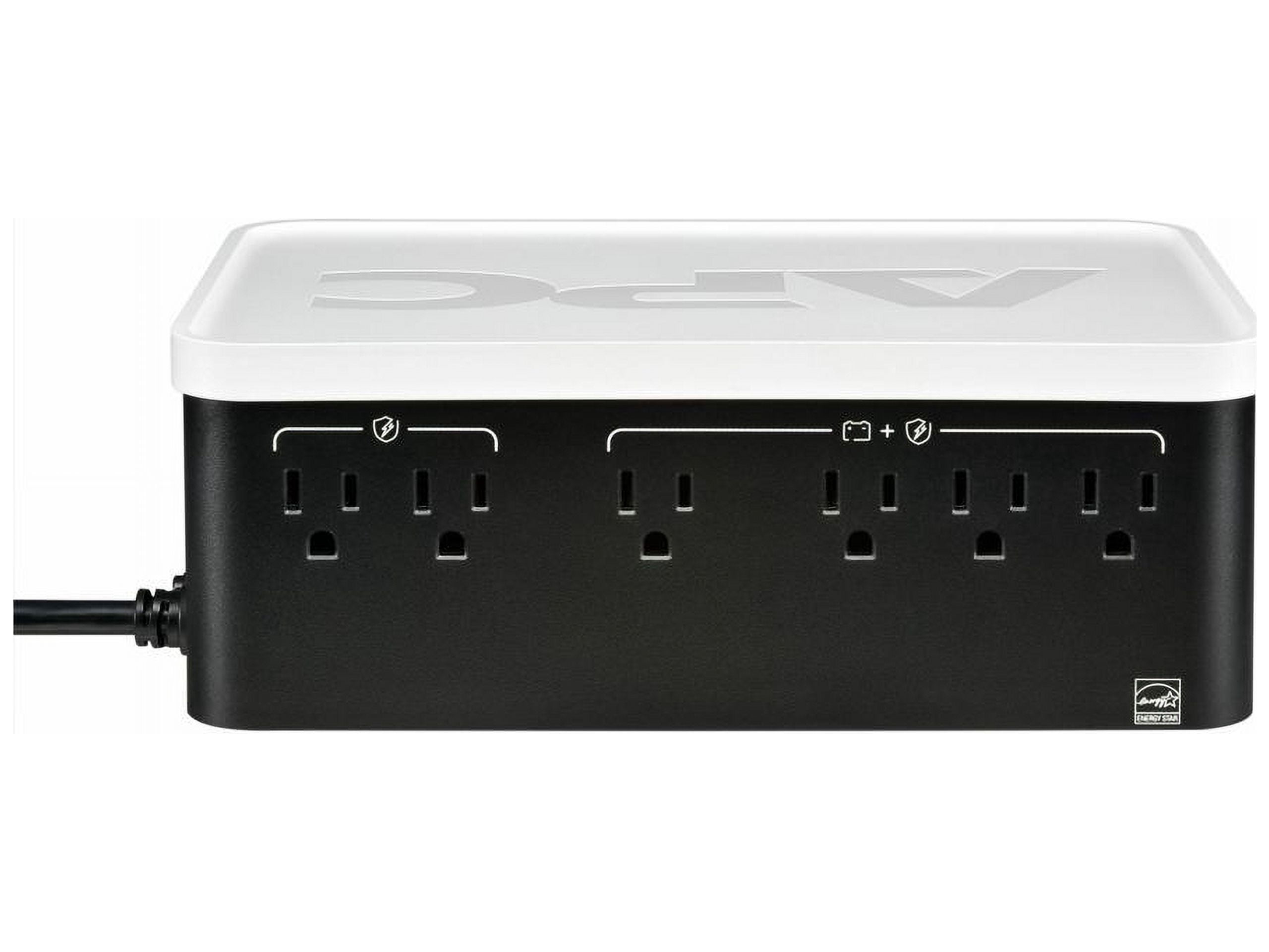 APC Back-UPS, 500VA/300W, Floor/Wall Mount, 120V BE500G3