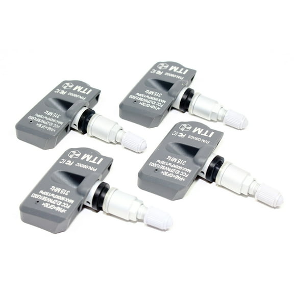 Set of 4 ITM 315mhz TPMS Tire Pressure Sensors 2012 2013 2014 2015 2016 2017 Toyota Prius C OEM Replacement