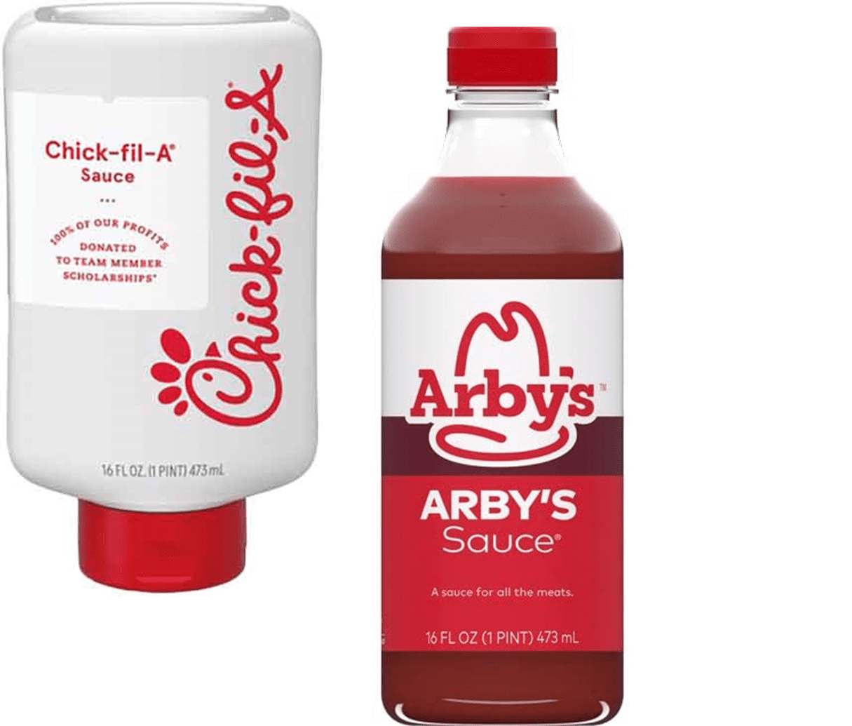 Arby's Original & ChickfilA Original Sauce, Variety 2Pack 16 fl. oz. Bottles