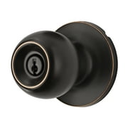 Hyper Tough Keyed Entry Ball Locking Doorknob Oil Rubbed Bronze Finish